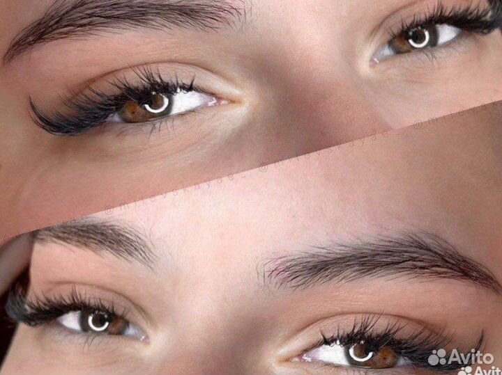 Наращивание ресниц модель
