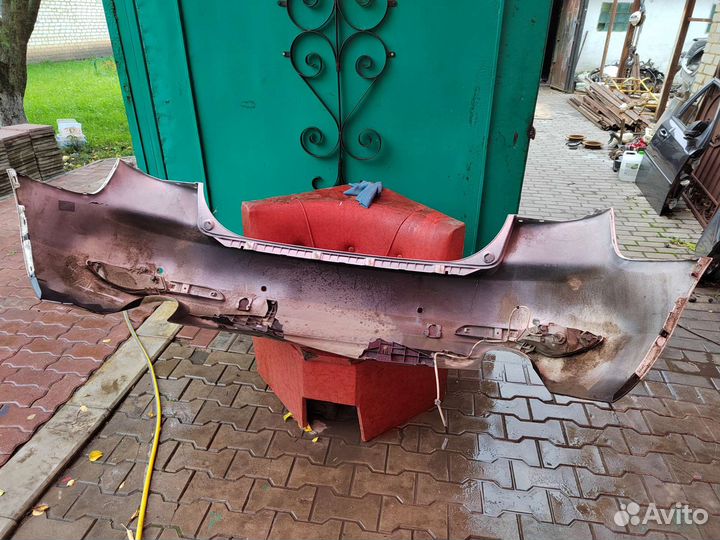 Бампер задний Mazda CX-7 рестайлинг