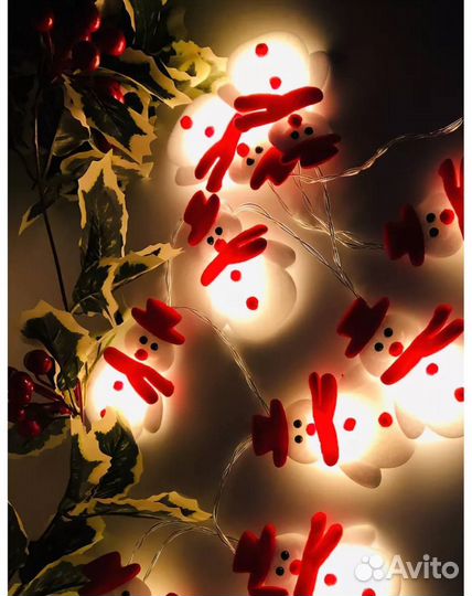 Гирлянда светодиодная 3м