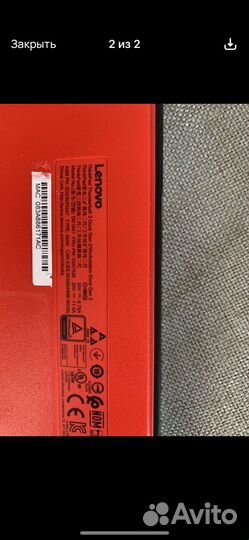 Dock ThinkPad Thunderbolt 3 lenovo