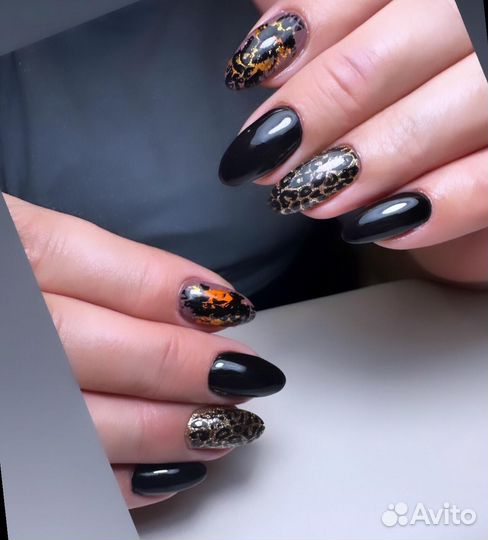 Наращивание ногтей, педикюр