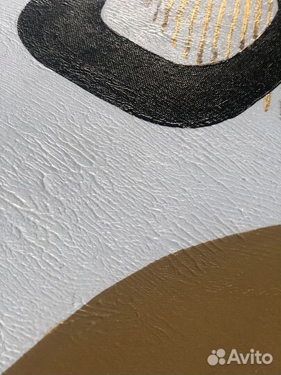 Картина акрилом на холсте