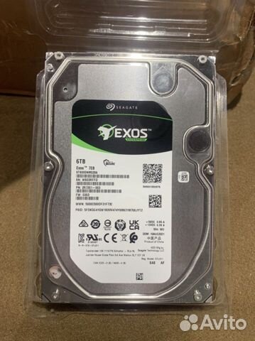 Серверный SAS HDD Seagate 6Tb