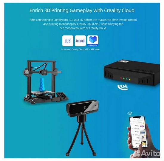 Камера с хабом для 3д принтеров Creality 3D