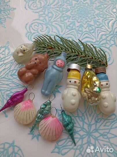 Ёлочные игрушки «Малютка». «Кремлёвские» С.С.С.Р