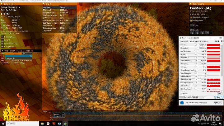 Видеокарта gtx 1060 6gb Гарантия