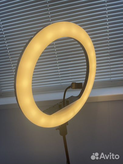 Кольцевая лампа со штативом