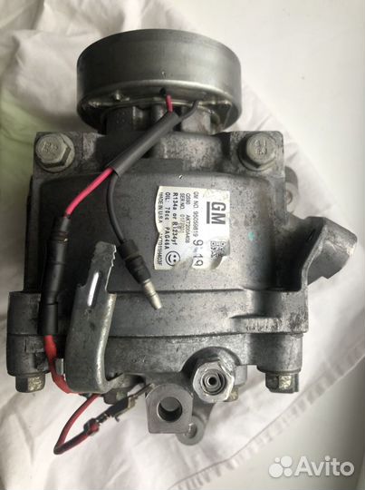 Компрессор кондиционера Chevrolet Aveo t300 (Sonic