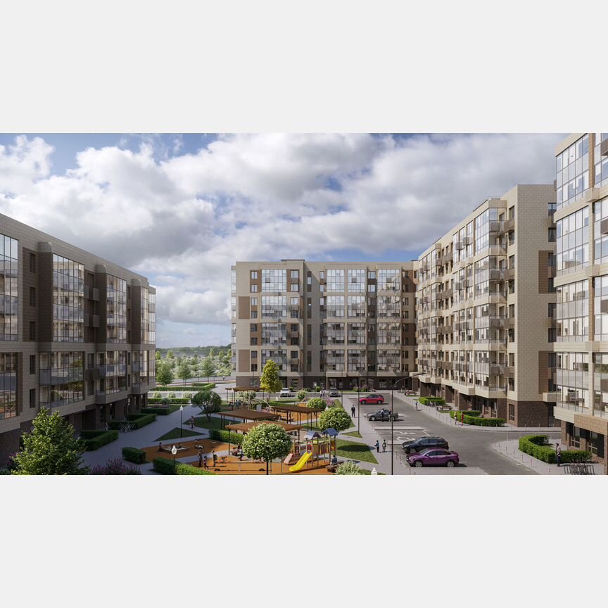 1-к. квартира, 39,7 м², 9/9 эт.