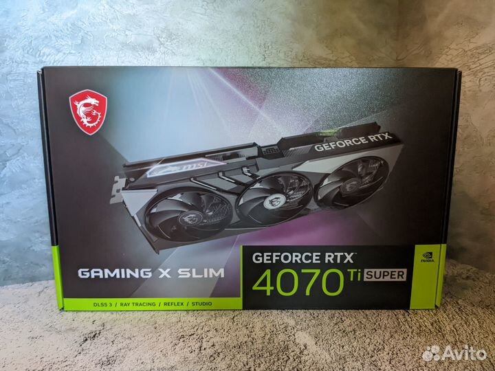 MSI RTX 4070 Ti super gaming X slim 16G