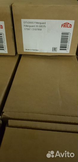 Frico DTV200S Защита воздушного фильтра по давлени