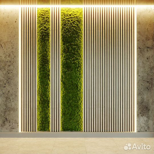 Декоративные рейки деревянные перегородки