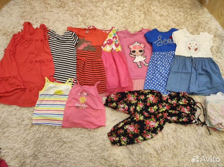 Детские вещи пакетом для девочек