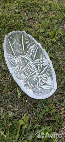 Хрустальная ваза