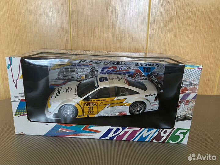 Модель 1:18 Opel Calibra DTM 95