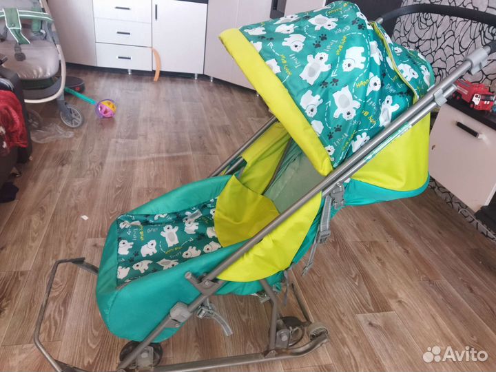 Коляска санки