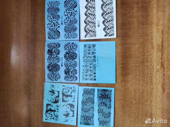 Наклейки для ногтей 2