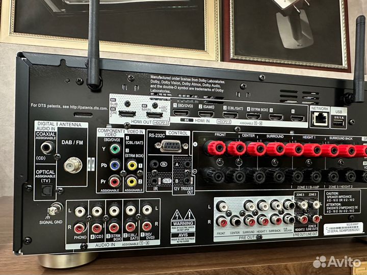 AV ресивер Pioneer VSX LX 505 M2 black новый