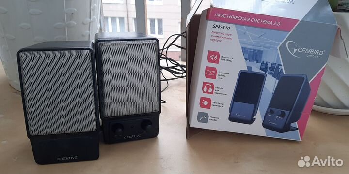 Акустические колонки бу