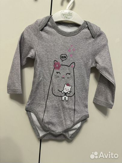 Боди для девочки 74