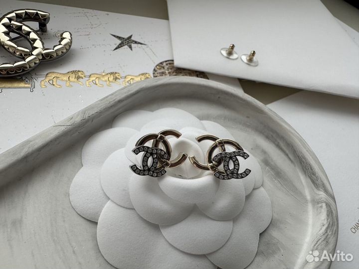 Серьги Chanel
