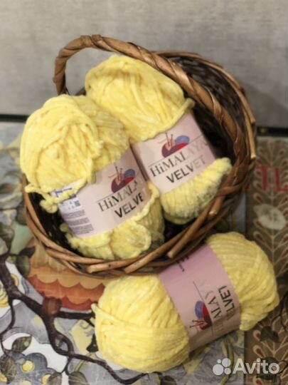Плюшевая пряжа Himalaya Velvet