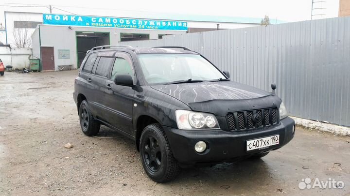 Лобовoe стеклo Toyota Kluger XU20 Установка 1ч