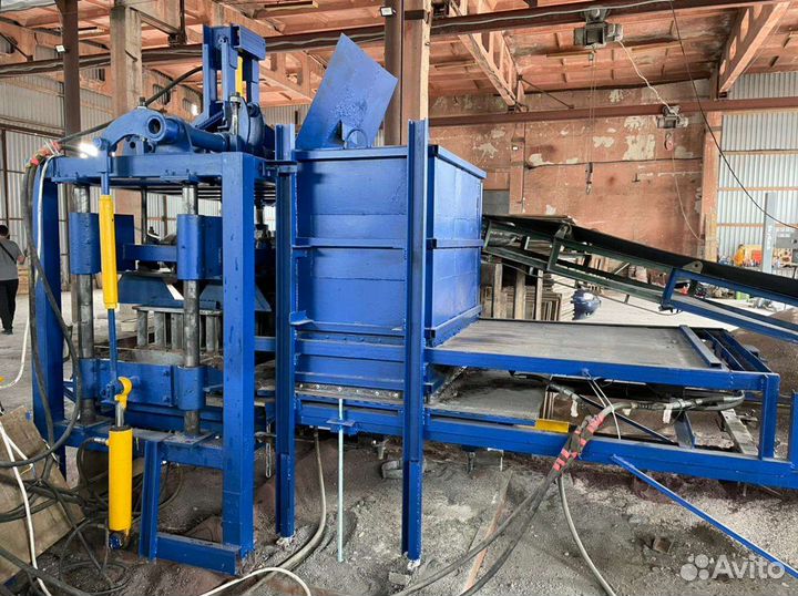 Линия для производства тротуарный плитки