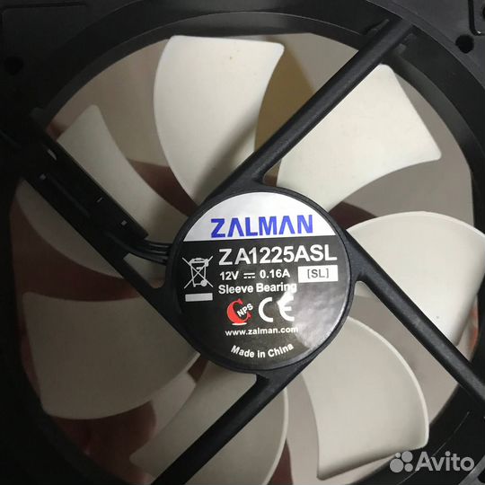 Корпусный вентилятор 120мм нерабочий