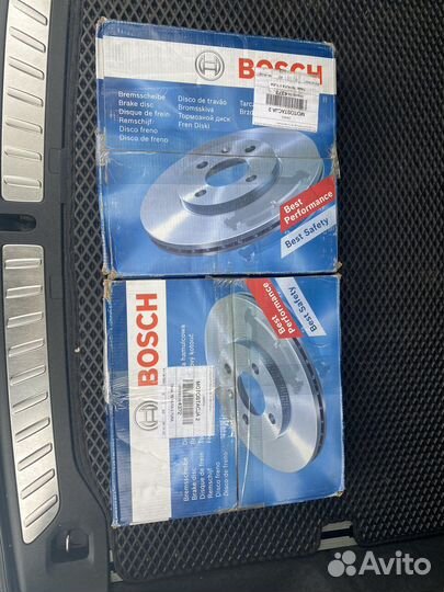 Тормозные диски и колодки Bosch оригинал Польша