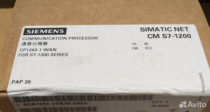 Siemens s7-1200 6GK7243-1BX30-0XE0