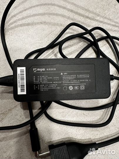 Зарядное устройство для самоката Xiaomi оригинал