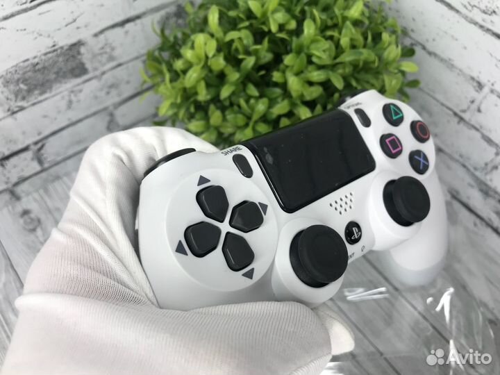 Геймпад Джойстик ps4 v2 белый