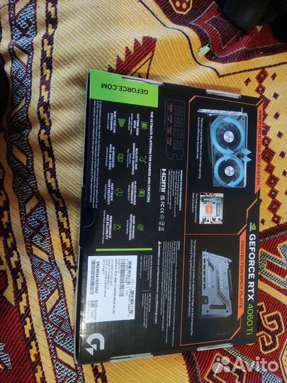 Видеокарта rtx 4060 ti OC, Gigabyte windforce