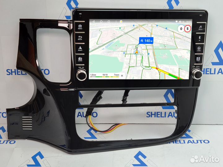 Магнитола K6GT Outlander 3 2012-2018 8ядер 6/128