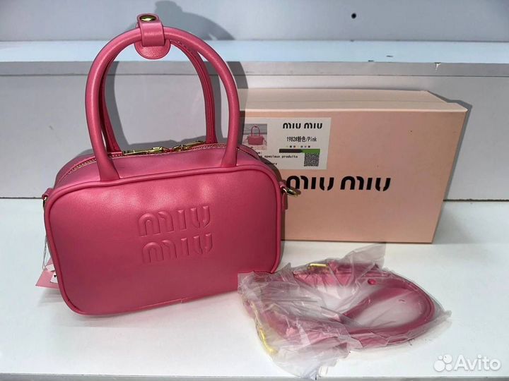 Сумка миу миу miu miu