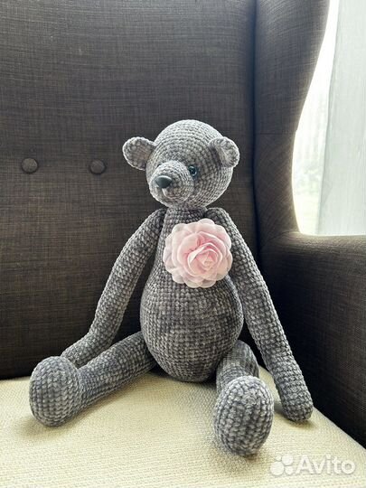 Мишка амигуруми