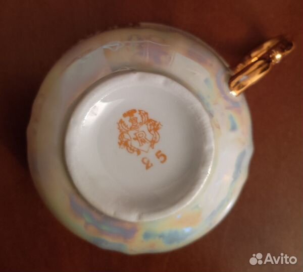 Сервиз чайно-кофейный на 6 персон перламутровый