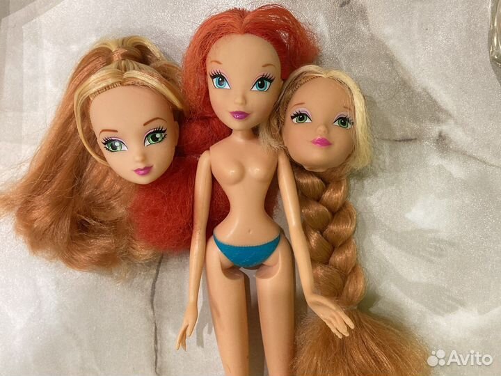 Куклы Винкс, головы