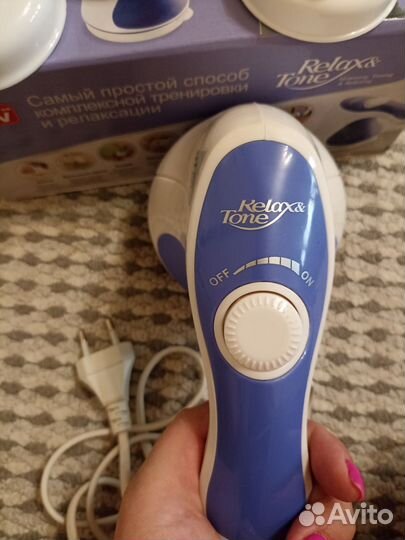 Массажер для лица и тела relax and tone
