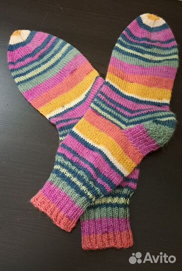 Носки вязаные