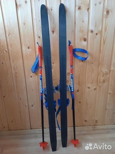 Лыжи детские Комплект Nordway KB Flame Soft