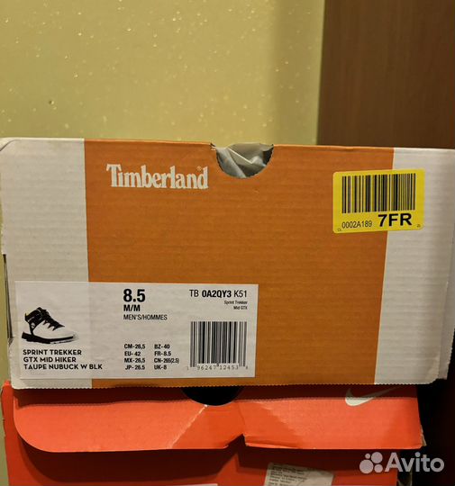 Зимние ботинки timberland