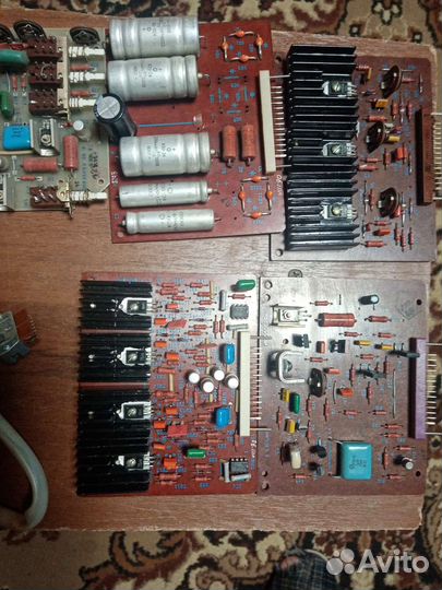 Платы для магнитофона и Вега 108