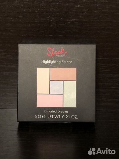 Палетка хайлатеров для лица Sleek, новая