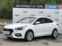 Hyundai Solaris 1.6 AT, 2019, 111 422 км, с пробегом, цена 1 390 000 руб.