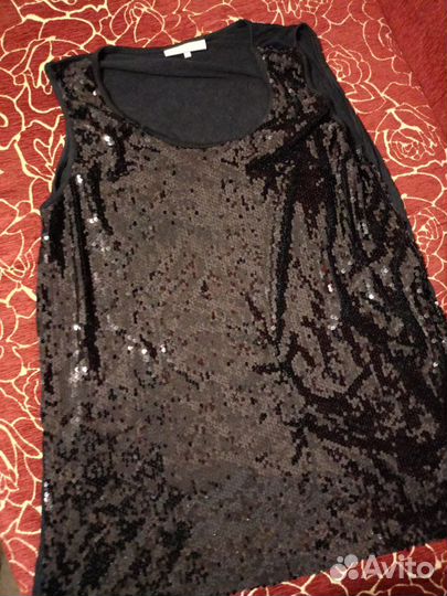 Топик женский 58 размер с паетками