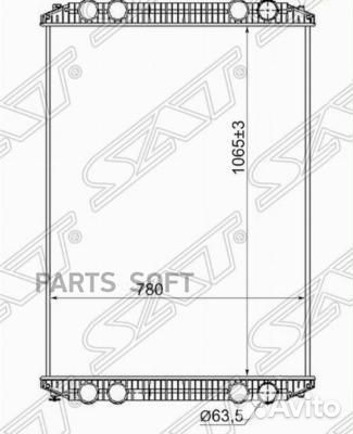 Радиатор охлаждения Фредлайнер Коламбия 97