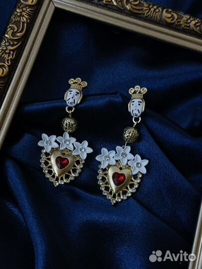 Серьги Dolce & Cabana