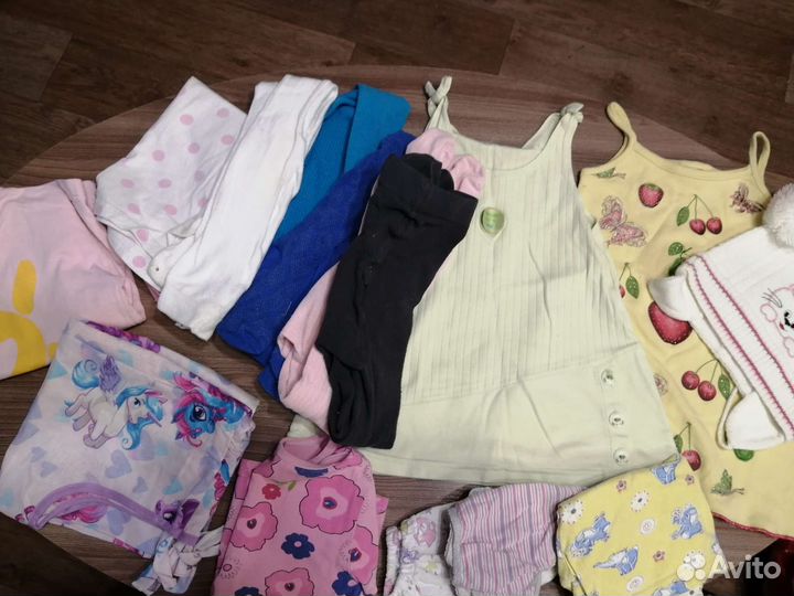 Детские вещи для девочек пакетом на год